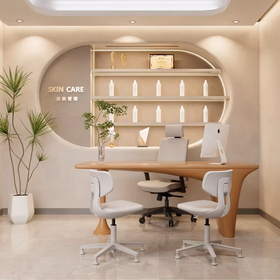 Adjustable Hydraulic Salon Rolling Stool for SPA Massage