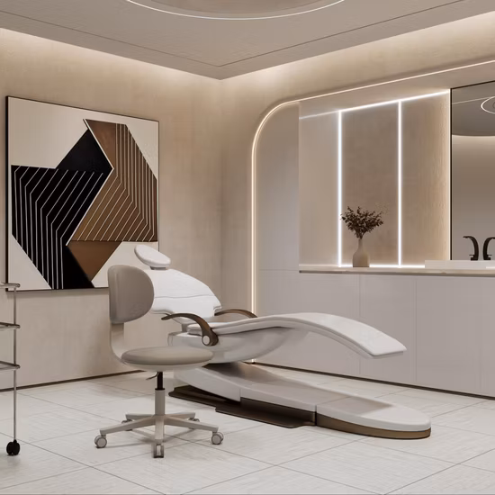 Adjustable Hydraulic Salon Rolling Stool for SPA Massage