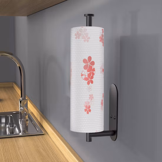Acier inoxydable salle de bain/matériel/baignoire/accessoires porte-serviettes auto-adhésif